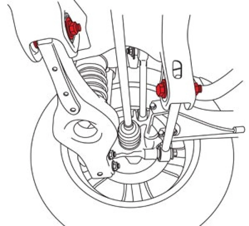 SPC Performance Hyundai/Kia CAM-Schrauben-Kit
