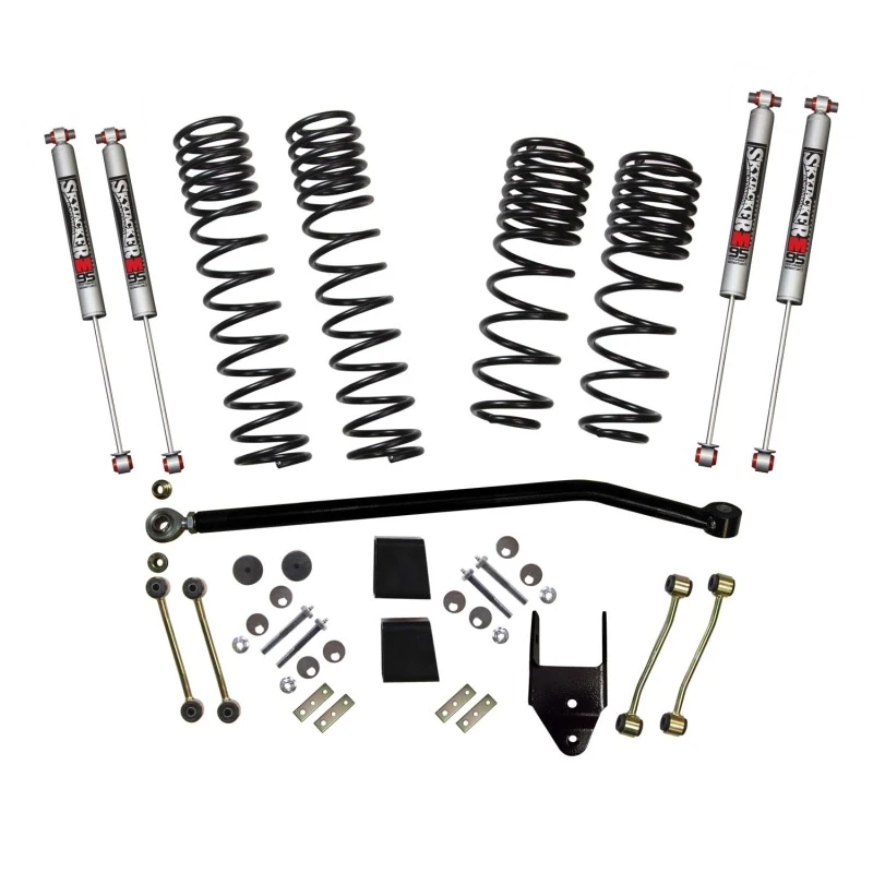 Skyjacker 21-23 Jeep Wrangler JL Non-Rubicon 4 Door LT 3.75in Coil System w/ M95 Monotube Shocks