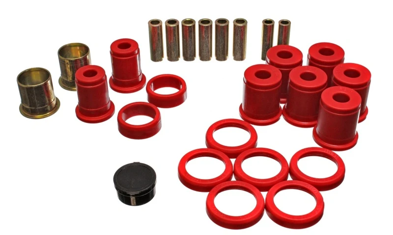 Energy Suspension 80-96 Buick / 78-96 Chevy  / 80-92 Olds Rote Hinterachse Kontrollarm Bushing Ste