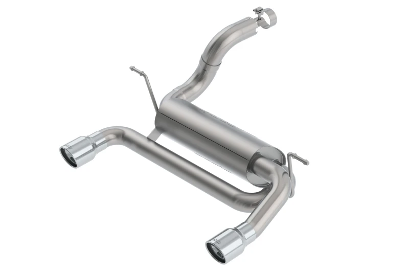 Borla 18-19 Jeep Wrangler JL/JLU 2.0L 4-Zyl. 2DR/4DR Touring Axle Back Auspuff mit 3,5 Zoll Endrohren