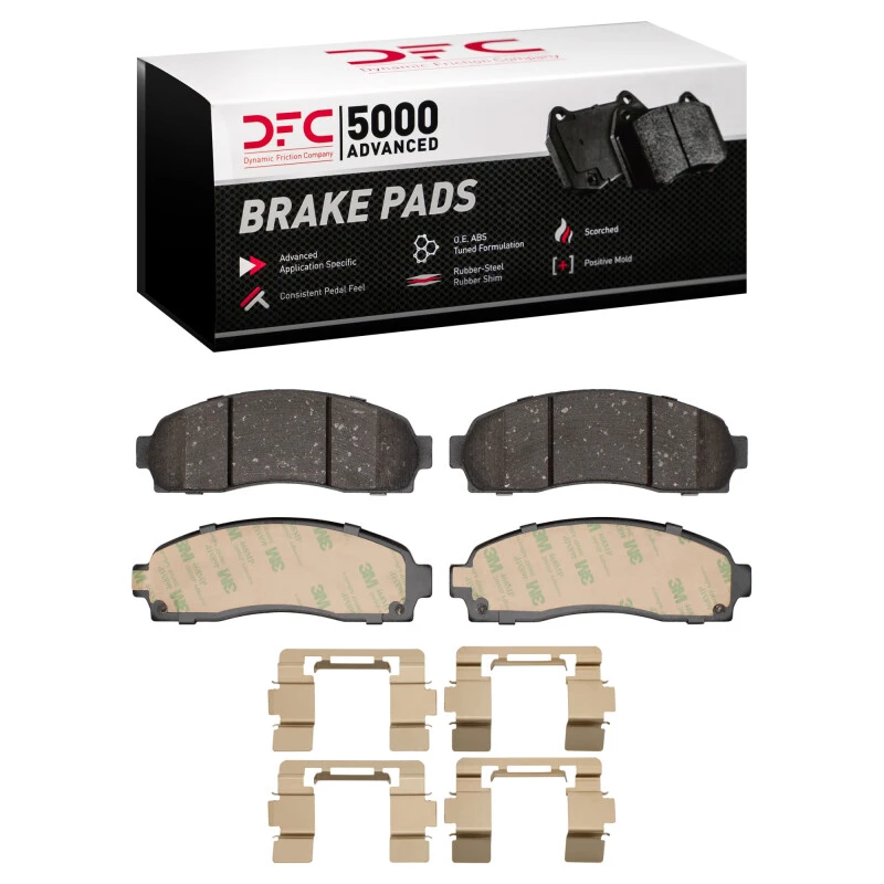 DFC 02-12 Chevrolet Equinox Front 5000 Advanced Ceramic Brake Pads and Hardware Kit