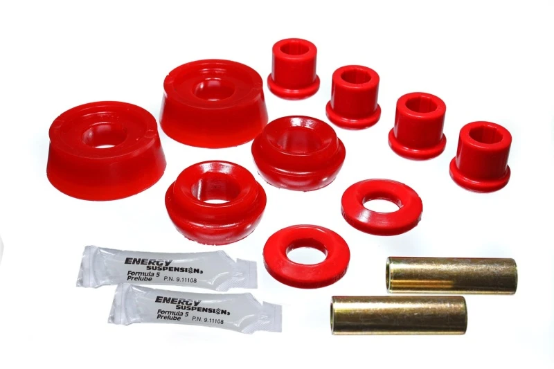 Energy Suspension 01-05 PT Cruiser / 03-04 Dodge Neon Rote Front Lower & Upper Control Arm Bushing Set