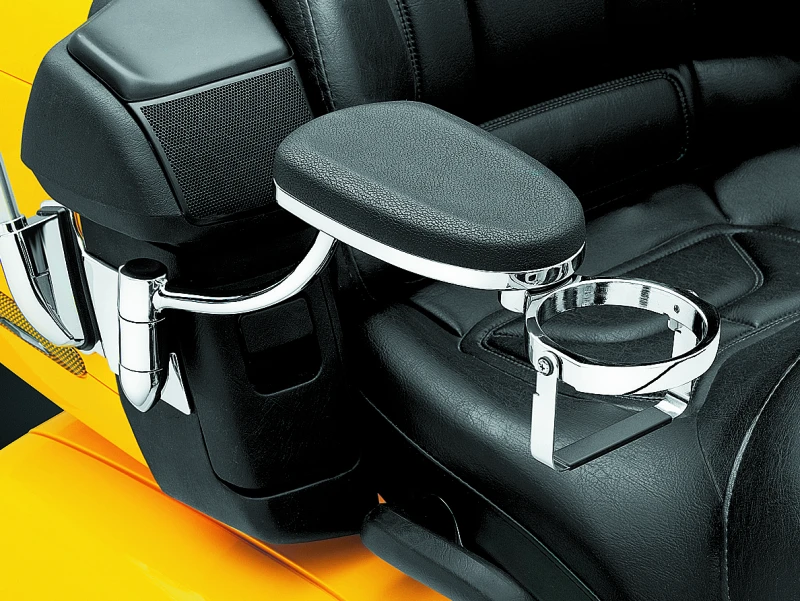 Kuryakyn Armlehne für Beifahrer Honda GL1800 01-10 Chrom