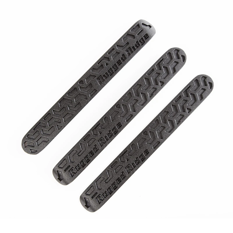 Rugged Ridge Elite Türgriff-Einsätze Schwarz Profil 2-türig 07-18 Jeep Wrangler JK