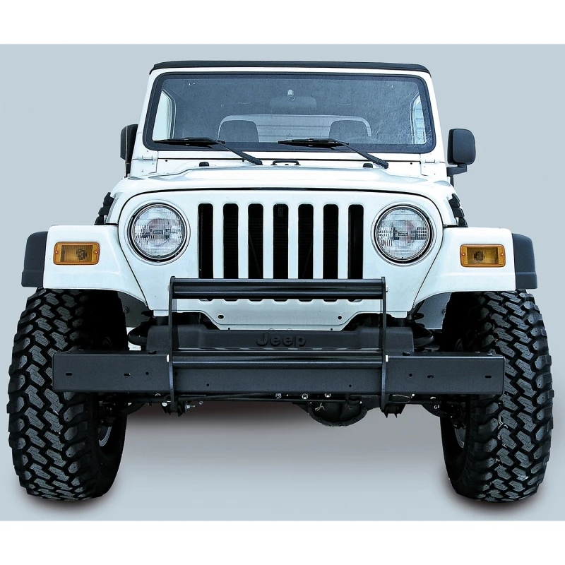Rugged Ridge Brushschutz glänzend schwarz 97-06 Jeep Wrangler