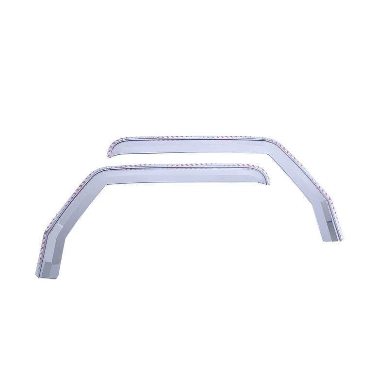 Putco 20-21 Jeep Gladiator JT/JL Element Chrom Fenster-Visiere (nur vorne)