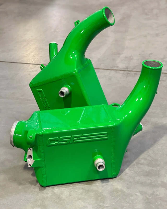 CSF 2025+ BMW G90 M5 / G99 M5 Touring Charge Air Cooler - Java Green