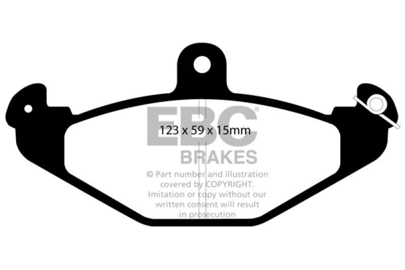 ebc_DP5885NDX-679320110e630 EBC 92-00 Dodge Viper 8.0 Yellowstuff Rear Brake Pads
