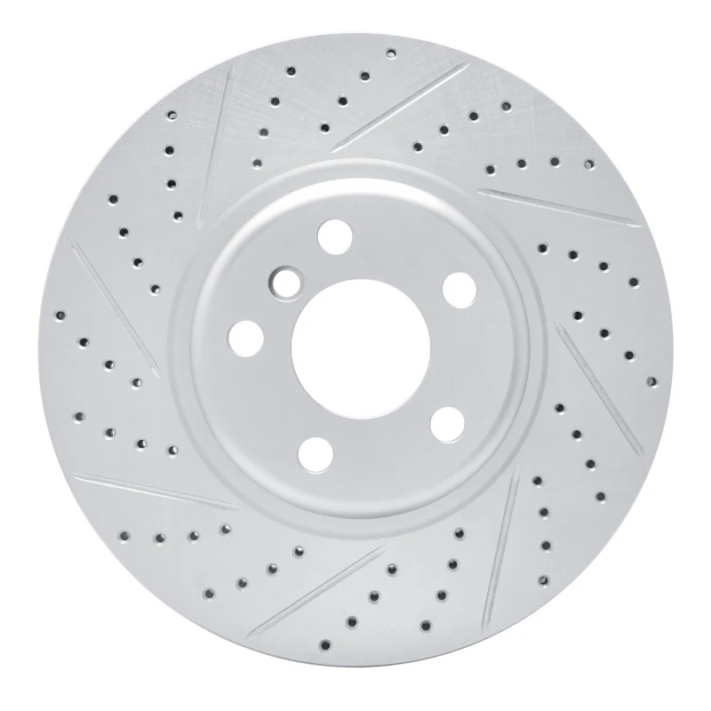 DFC 18-26 BMW 520I (Latin America) Front Left Drilled & Slotted Geoperformance Rotor