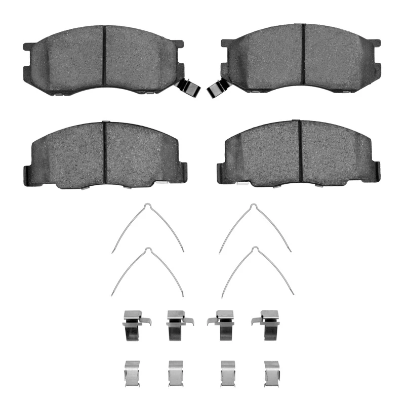 DFC 91-97 Toyota Previa Front 4000 HybriDynamic Brake Pads and Hardware Kit