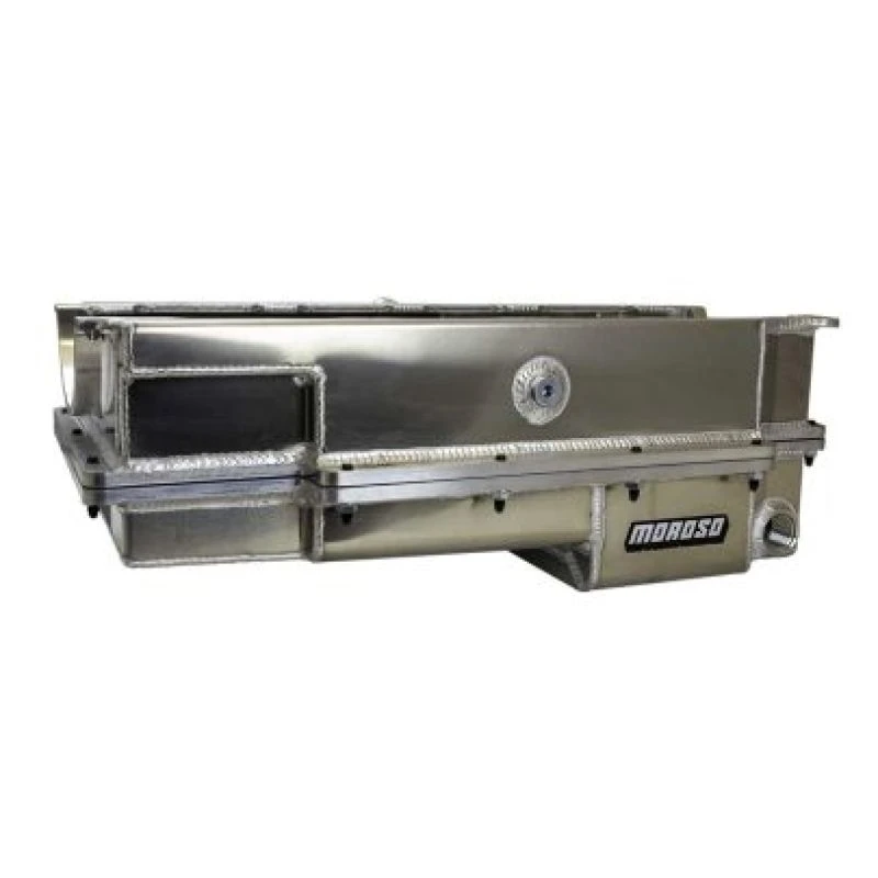 Moroso BBC Mark IV 2-Piece -16AN External Wet Sump Aluminum Oil Pan
