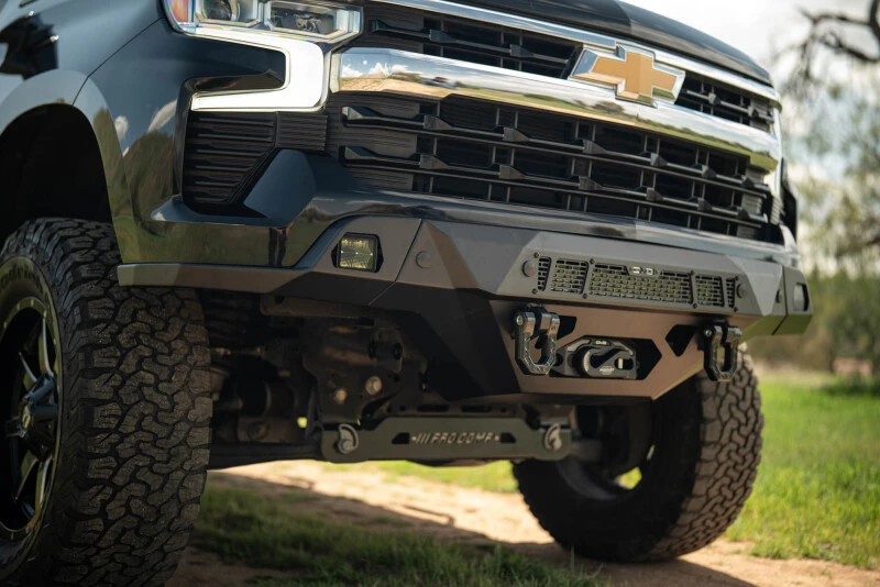 DV8 Offroad Frontstoßstange mit Seilwinde für 2022+ Chevrolet Silverado 1500