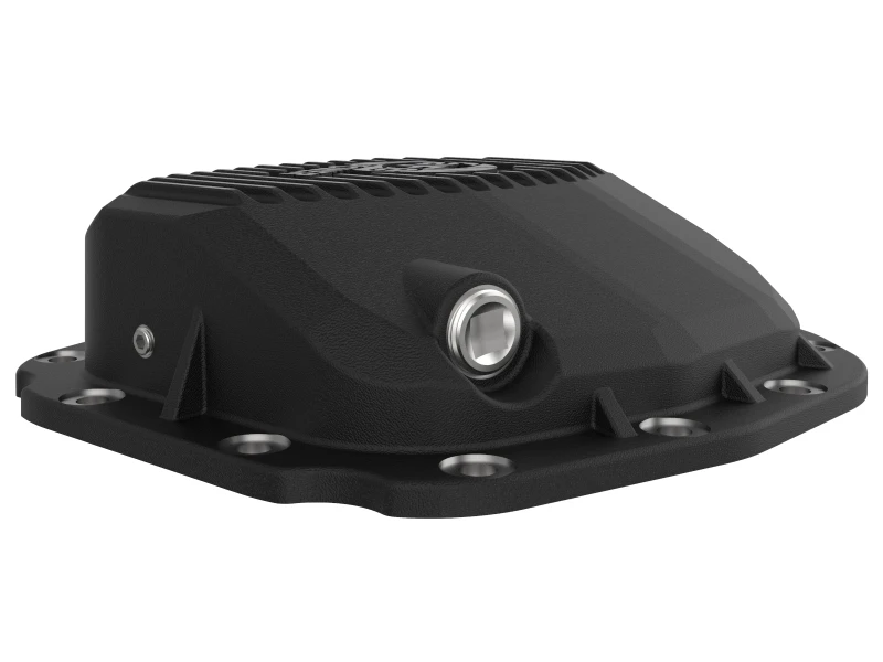 aFe Pro Series Hinterachsabdeckung Schwarz mit Rippen 15-19 Ford F-150 (mit Super 8.8 Hinterachsen)