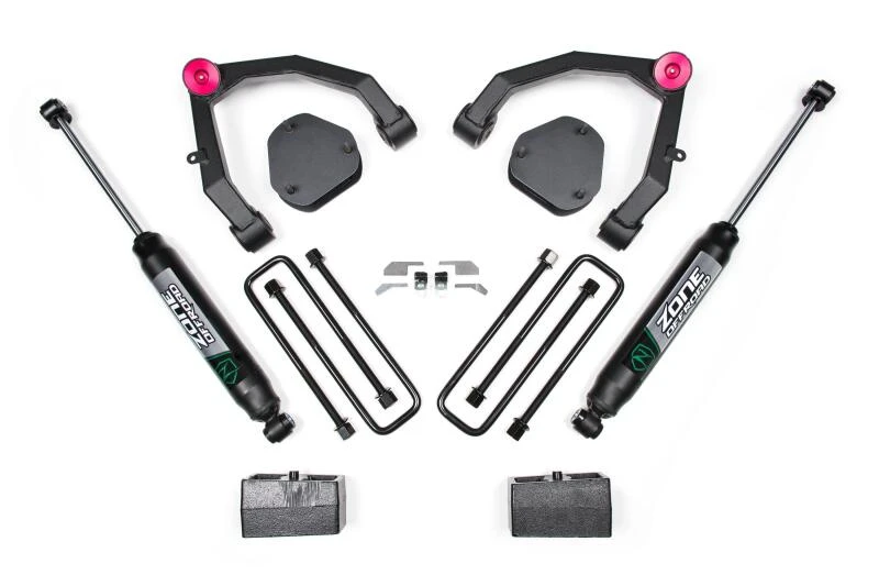 Zone Offroad 07-13 Chevy 1500 2WD 3.5in UCA System