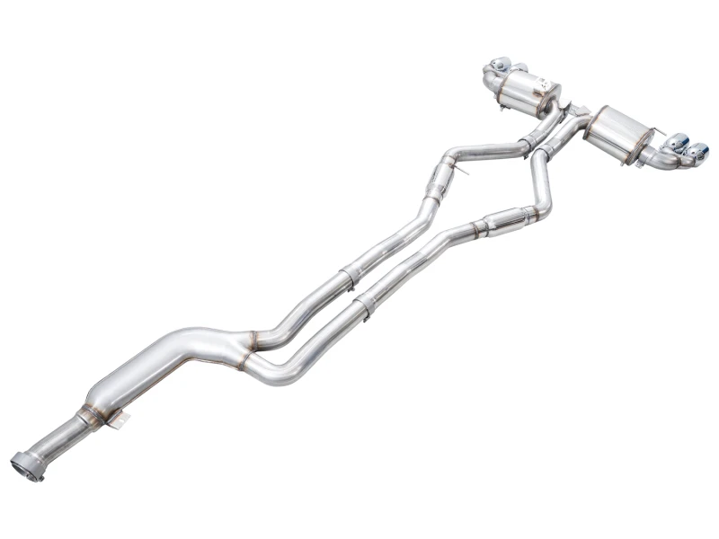 AWE Tuning 22-26 BMW M240i (G42) Touring Edition Exhaust - Chrome Silver Tips