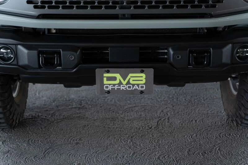 DV8 Offroad Front License Plate Mount für 21-23 Ford Bronco Capable Bumper