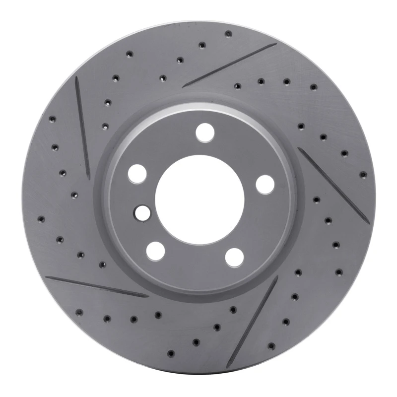 DFC 12-18 BMW 328I Xdrive Front Right Drilled & Slotted Geoperformance Rotor