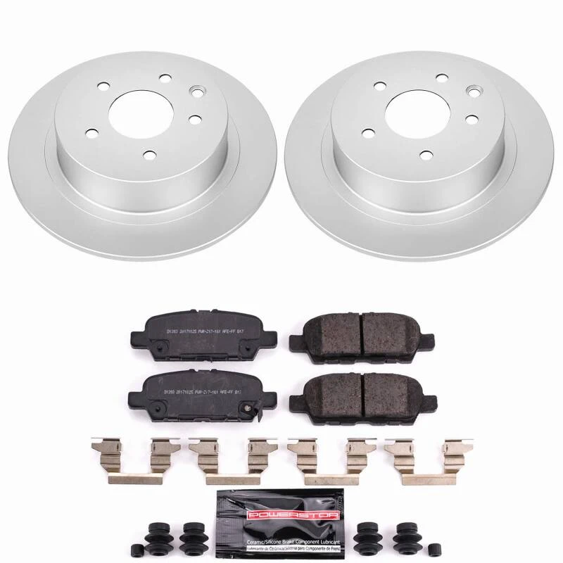Power Stop 2019 Nissan Sentra Rear Z23 Coated Brake Kit