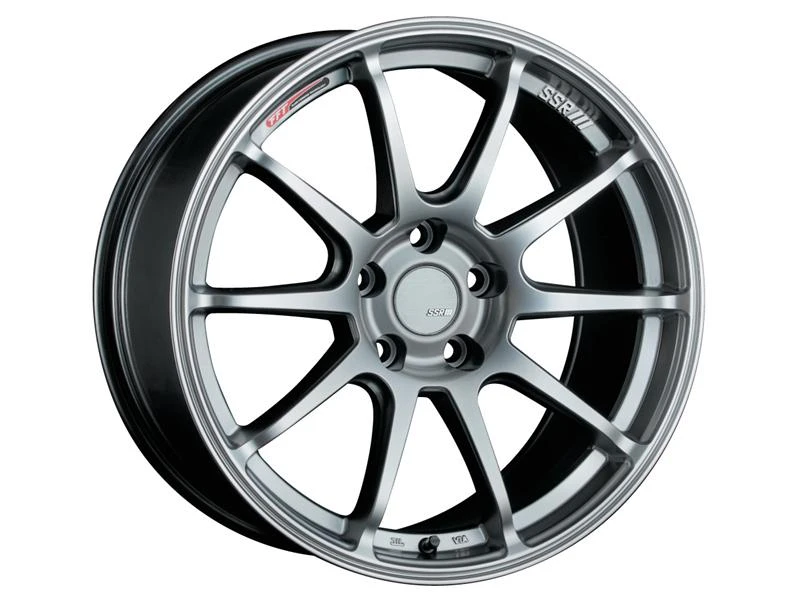 SSR GTV02 18x8.5 5x114.3 40mm Offset Flat Black Wheel 05-07 STI / 11+ tC