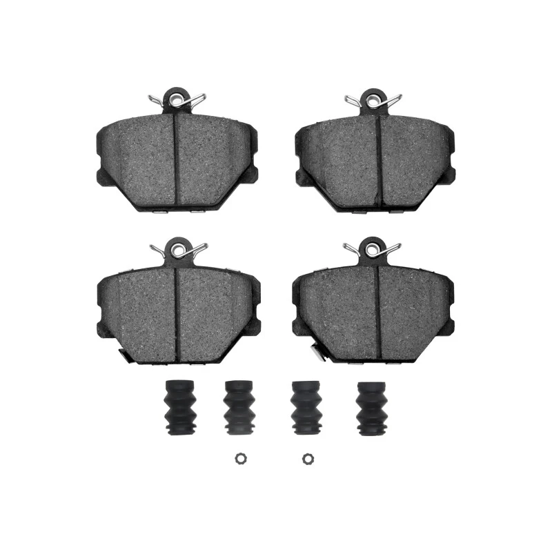 DFC 05-16 Smart Fortwo Front Euro 5000 Ceramic Brake Pads and Hardware Kit