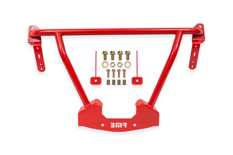 BMR 64-67 GM A-Body Bolt-On Front Reinforcement Chassis Brace - Red