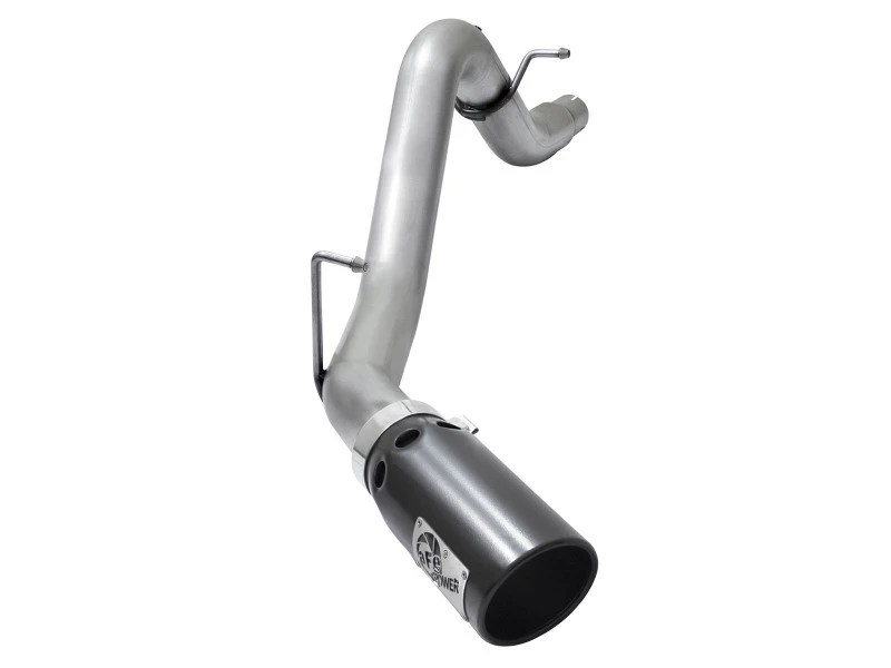 aFe LARGE BORE HD 3,5 Zoll DPF-Back Alu-Auspuff mit schwarzer Spitze 2016 GM Colorado/Canyon 2,8L (td)