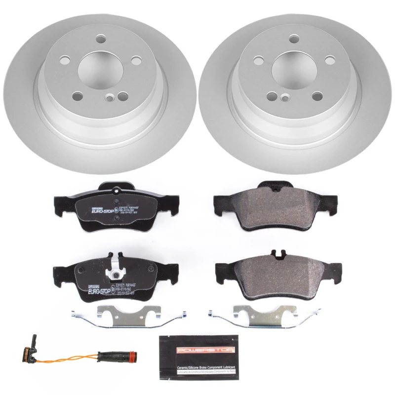 Power Stop 14-16 Mercedes-Benz E250 Rear Euro-Stop Brake Kit