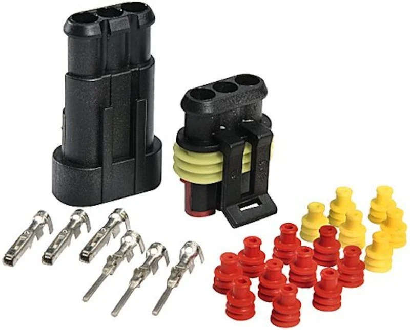 Hella-Steckverbinder-Set 2-polig Superseal F/ Shutter