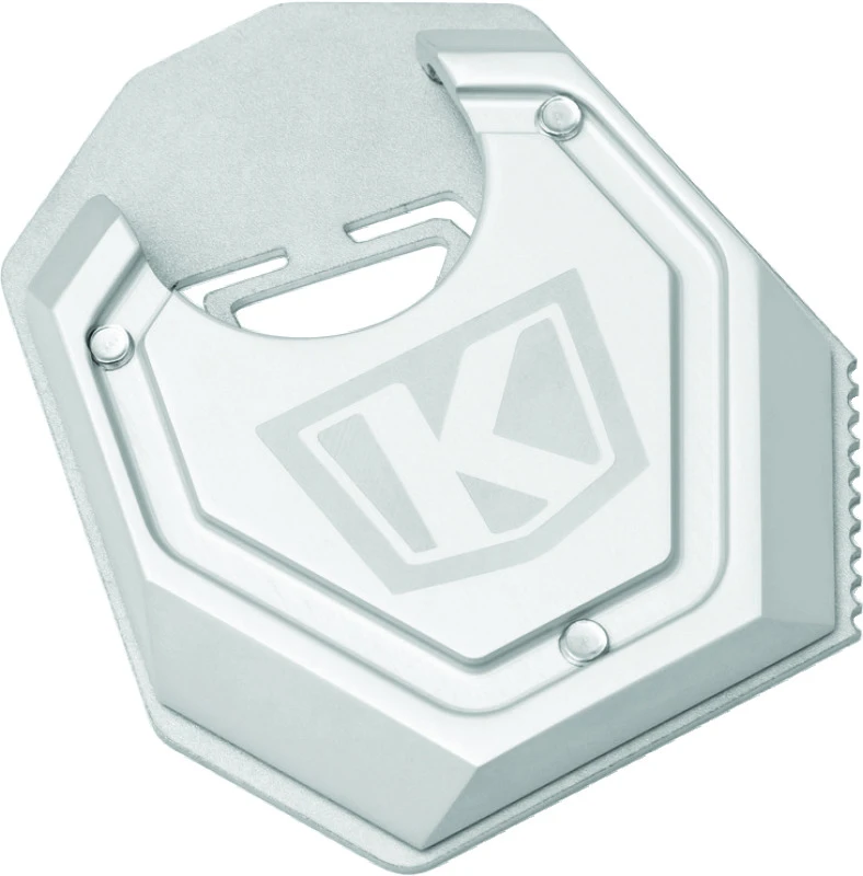 Kuryakyn Lodestar Kickstand Shoe für BMW in Silber