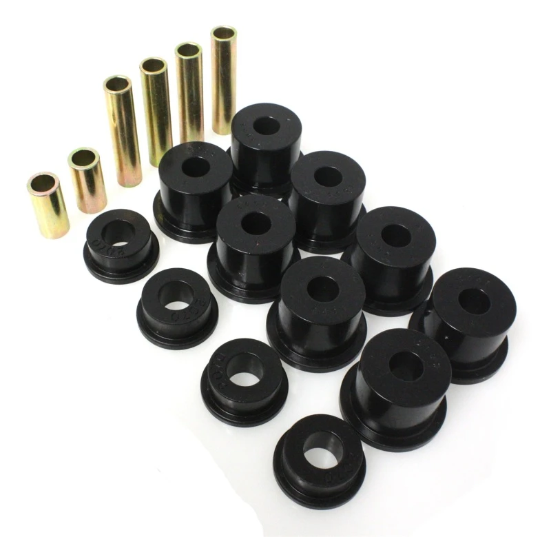 Energy Suspension 80-98 Ford F250/F350 4WD mit 2 Zoll ID Schwarz Vordere Blattfederbuchse