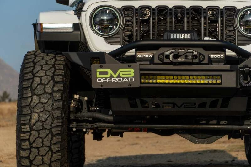 DV8 Offroad Universal Quick Release D-Ring Nummernschildhalter