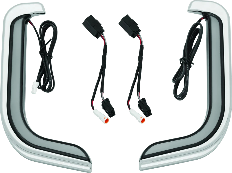 Kuryakyn Tracer LED Fairing Lower Accents Chrome
