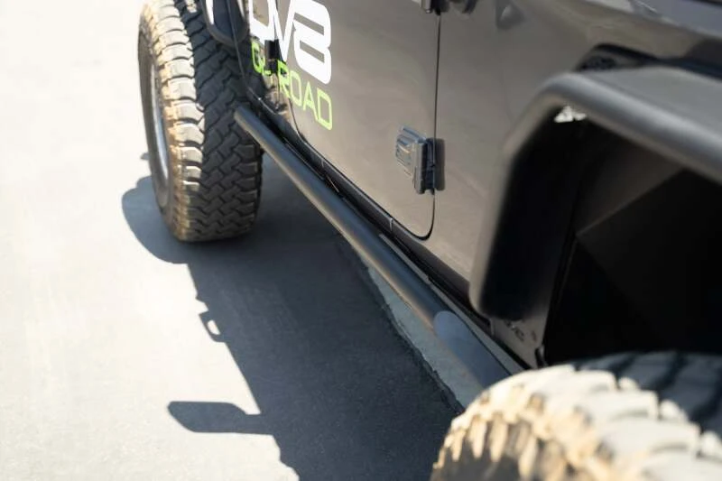 DV8 Offroad FS-15 Series Rock Sliders für 2018–2025 Jeep Wrangler JL 4-Türer