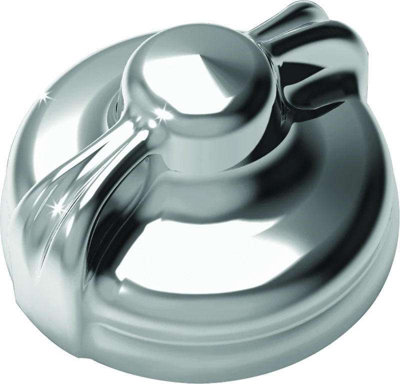 Kuryakyn Easy Turn Dipstick Cap Chrome for Harley-Davidson