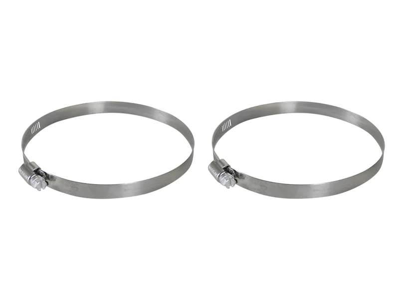 aFe Magnum FORCE Replacement Clamp Kit SAE 140 (6-1/8 IN ID to 9-1/4 IN ID Range) Pair