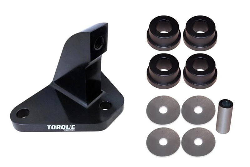 Torque Solution Mustache Bar Eliminator w/ Urethane Bushings for Mitsubishi Evo 7/8/9 2001-2006