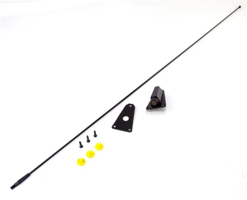 Omix Schwarzes Antennen-Kit 76-95 Jeep CJ & Wrangler