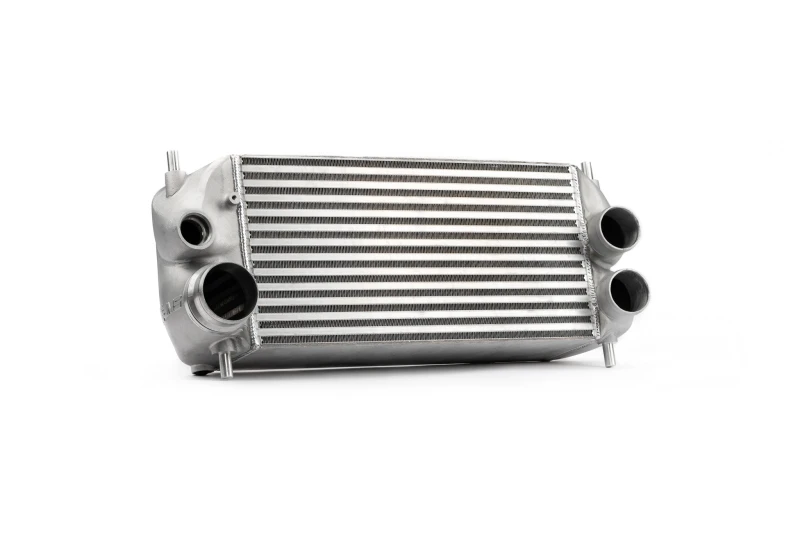 AMS Performance 2015+ Ford F-150 & Raptor 2.7L/3.5L EcoBoost Stock Loc. Intercooler (Silver w/ Logo)