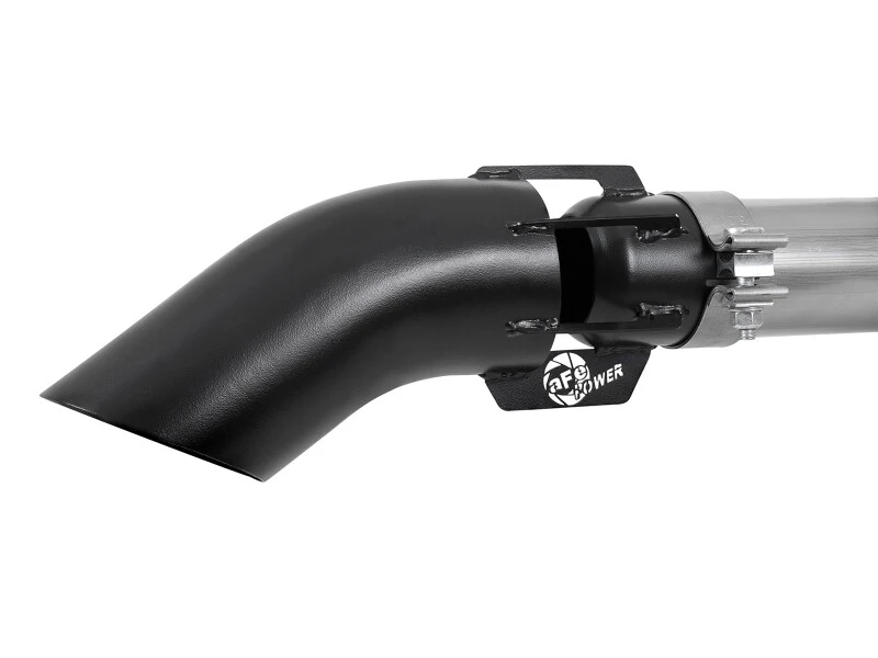 aFe 2021+ Jeep Gladiator V6-3.0L (td) Vulcan Series 3in 304SS HT DPF-Back Exhaust System - Black Tip