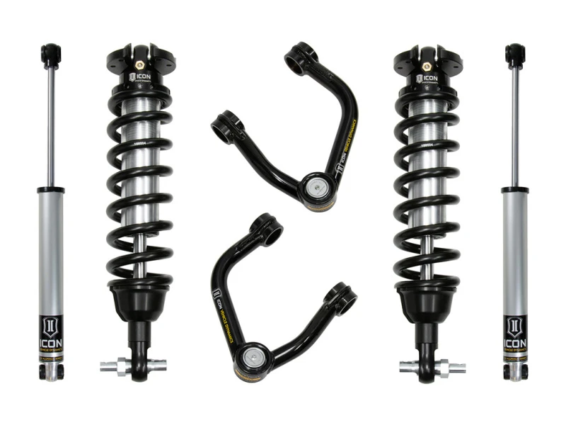 ICON 19-21 Ford Ranger 0-3.5in Stage 2 Suspension System w/ Tubular UCA Alum Knuckle