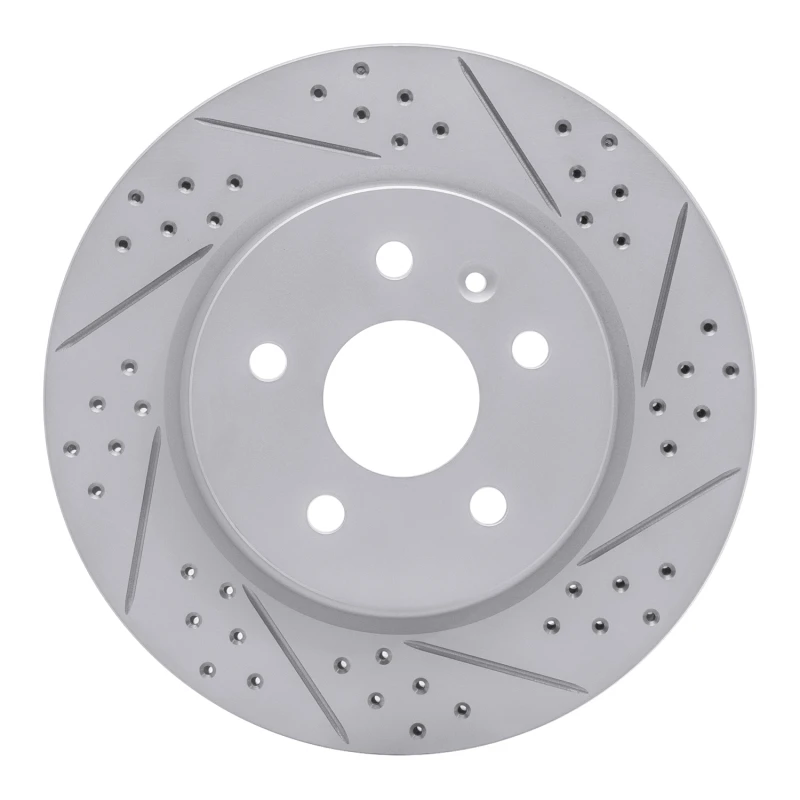 DFC 10-25 Buick Lacrosse Rear Right Drilled & Slotted Geoperformance Rotor