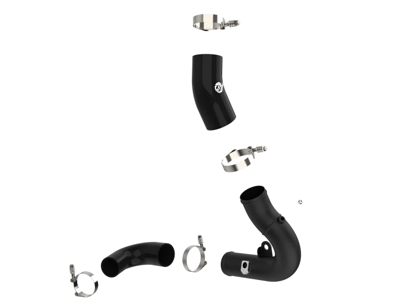 aFe Bladerunner 2,75 Zoll Aluminium Kaltluftrohr Schwarz VW GTI (MKVIII) 22-23 L4-2,0L (t)