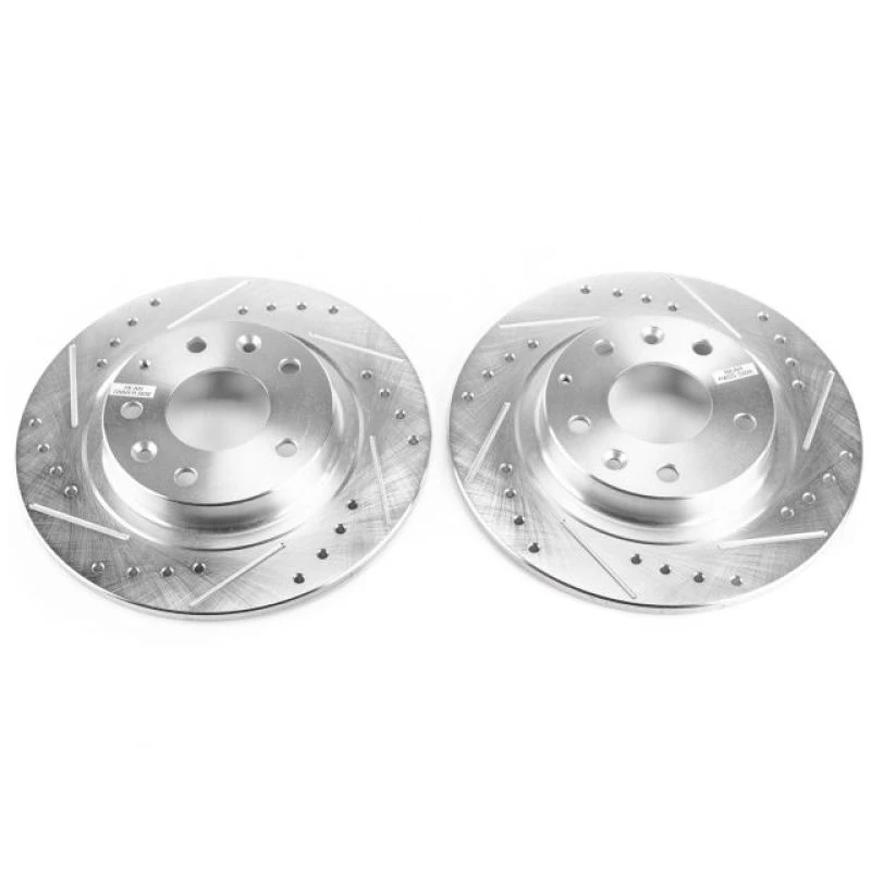 powerstop_JBR1740XPR-67945c40370df Power Stop 16-18 Mazda CX-3 Rear Evolution Drilled & Slotted Rotors - Pair