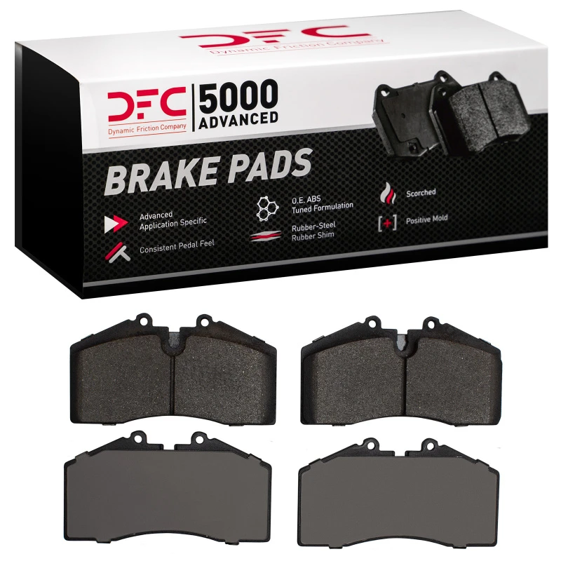 DFC 86-98 Porsche 944 (Excl Turbo) Rear/Front 5000 Advanced Low Metallic Brake Pads