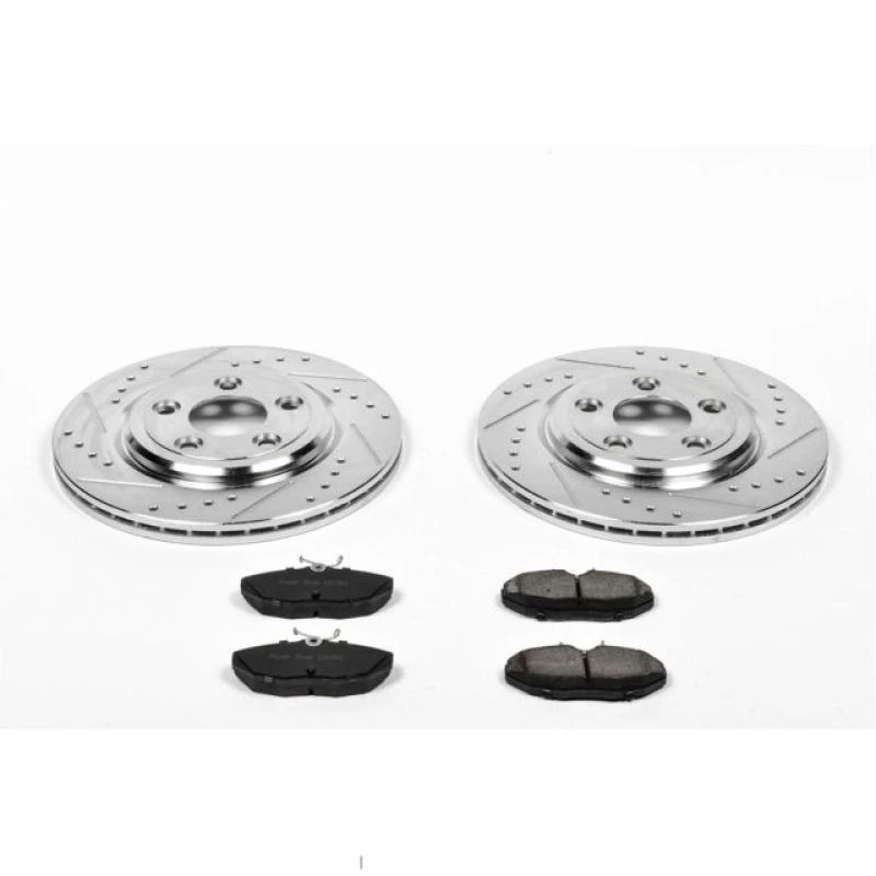 Power Stop 03-05 Jaguar S-Type Rear Z23 Evolution Sport Brake Kit