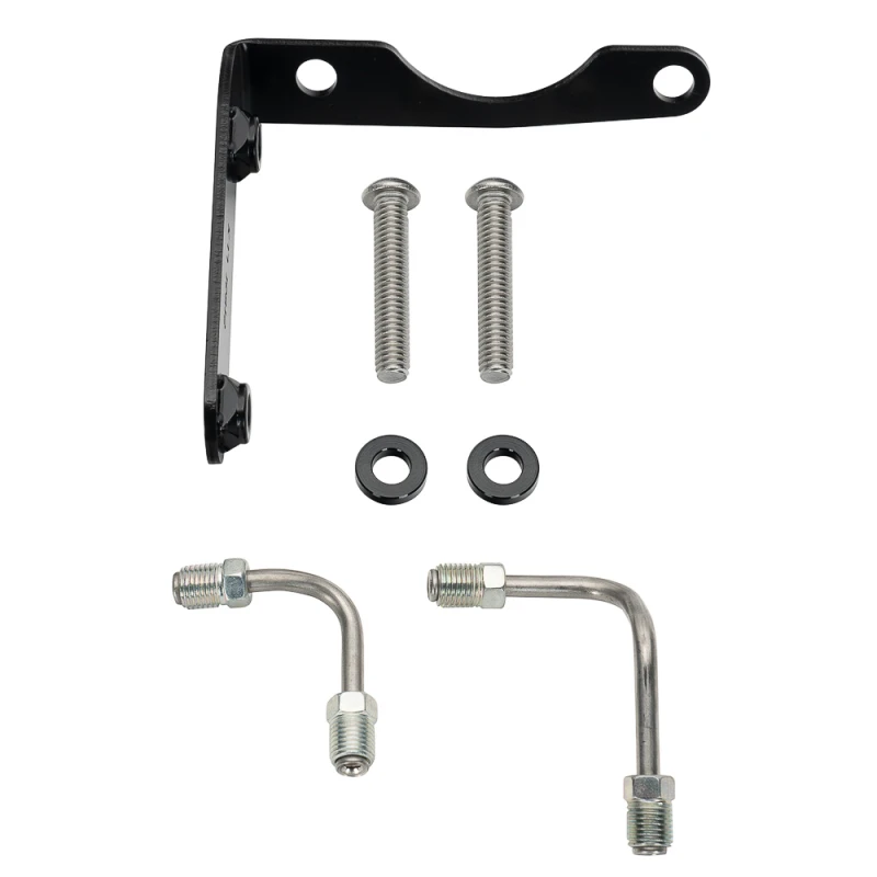 Wilwood kit bracket combo p-valve to tandem compact diecast M/C mopar R/H