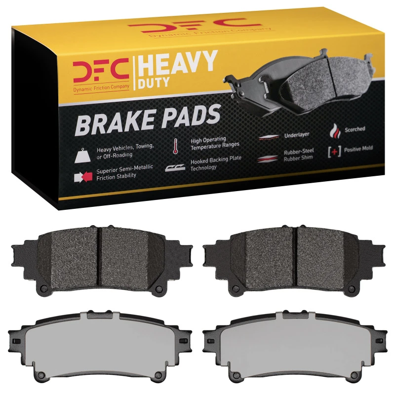 DFC 10-20 Lexus RX350 Rear Heavy Duty Pads - Semi Metallic