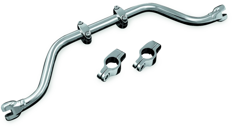 Kuryakyn Verstellbare Mustache Bar für 91-17 Dyna Chrom
