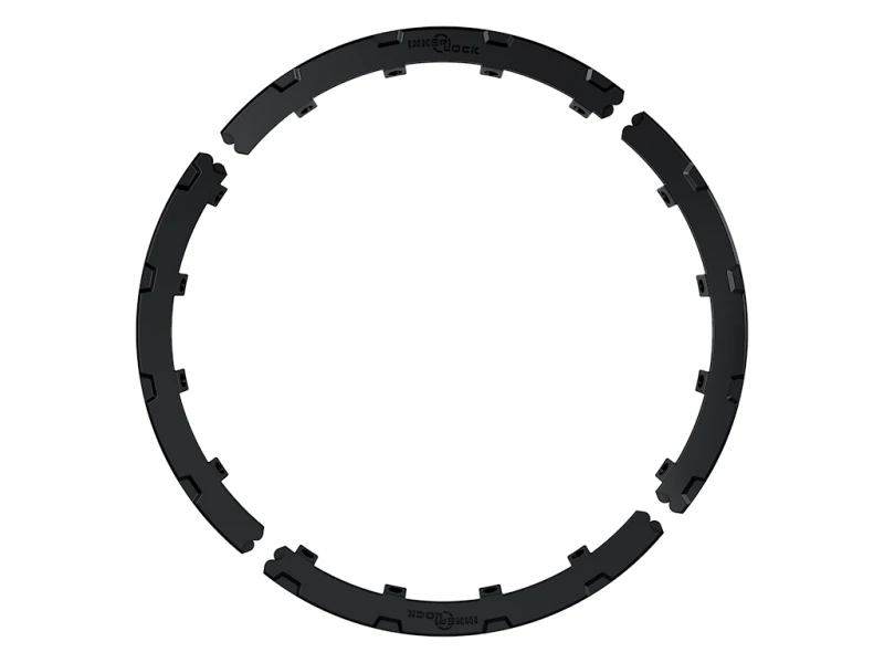 ICON Recon Pro 17in. Halo Rock Ring Kit - Black