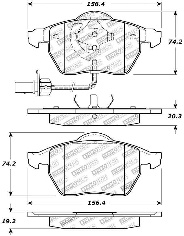 StopTech Performance Brake Pads